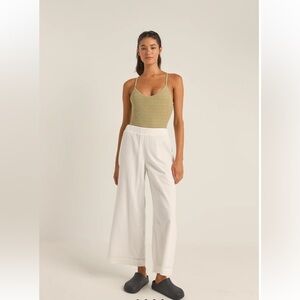 Rhythm Barefoot Wide Leg Beach Pant
